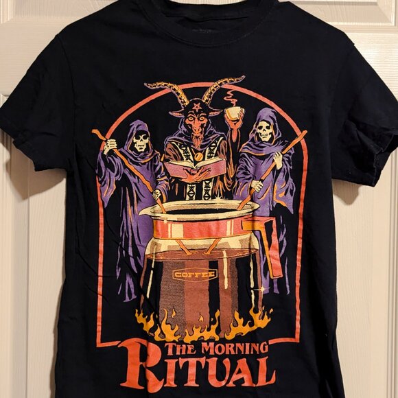 The Morning Ritual Steven Rhodes T-Shirt [Men's S] - Picture 1 of 2